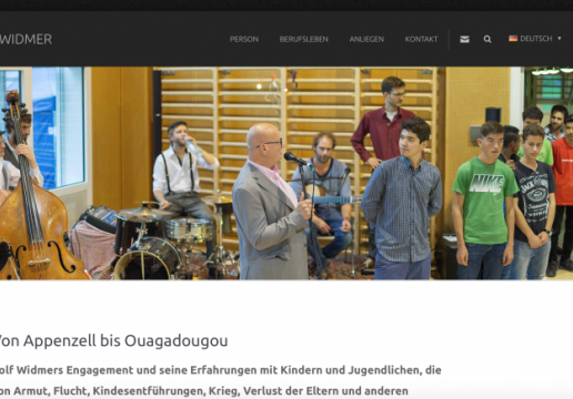 Rolf Widmer – Im Dienste der Kinder
